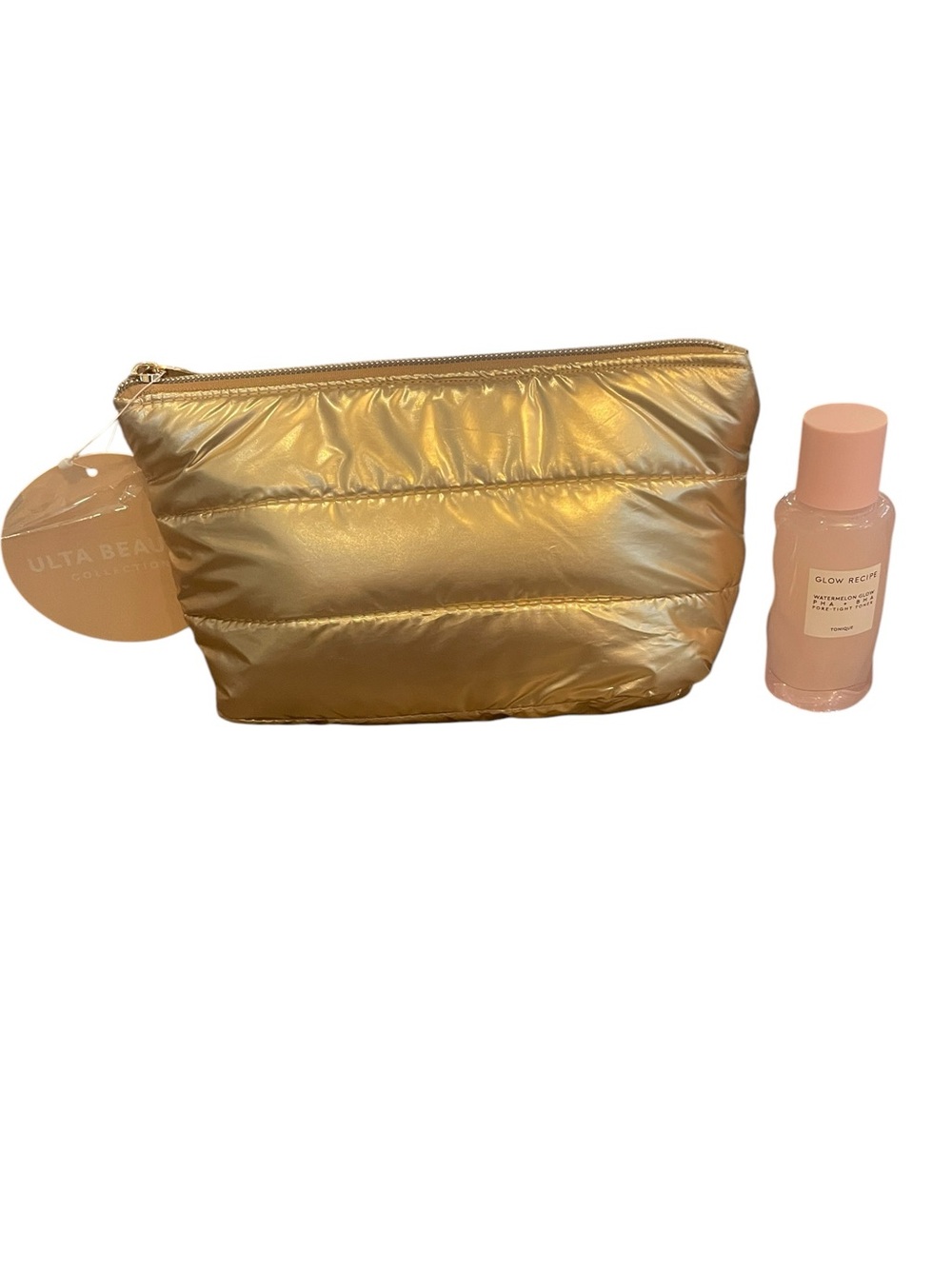Glow Recipe Watermelon Toner with Ulta Gold Quilted Bag